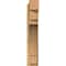 Ekena Millwork Merced Block Rough Sawn Outlooker, Western Red Cedar, 8"W x 32"D x 44"H OUT08X32X44MRC05RWR - alternate 2